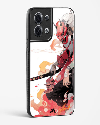 Samurai Devil Glass Case Phone Cover (Oppo)