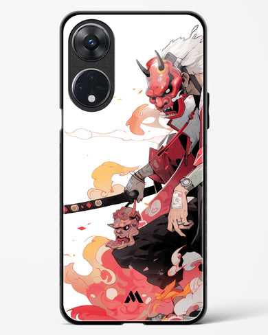 Samurai Devil Glass Case Phone Cover (Oppo)