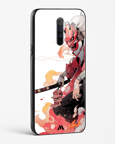 Samurai Devil Glass Case Phone Cover (Oppo)