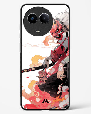 Samurai Devil Glass Case Phone Cover (Realme)