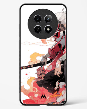 Samurai Devil Glass Case Phone Cover (Realme)