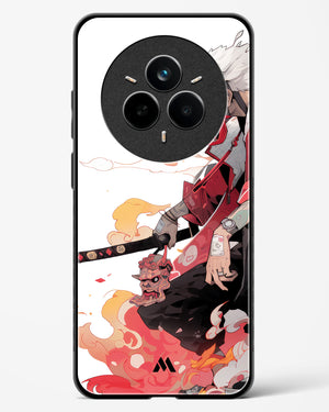 Samurai Devil Glass Case Phone Cover (Realme)