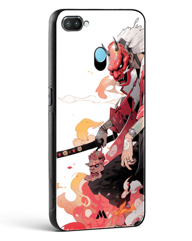 Samurai Devil Glass Case Phone Cover (Realme)