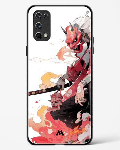 Samurai Devil Glass Case Phone Cover (Realme)