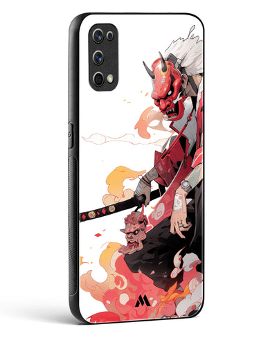 Samurai Devil Glass Case Phone Cover (Realme)