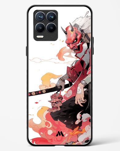 Samurai Devil Glass Case Phone Cover (Realme)