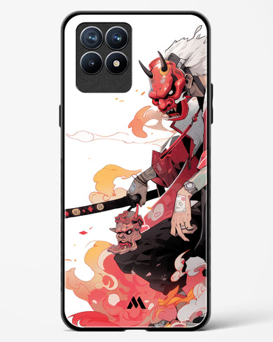 Samurai Devil Glass Case Phone Cover (Realme)