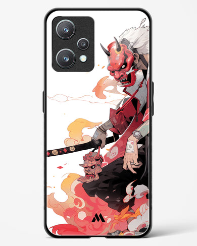 Samurai Devil Glass Case Phone Cover (Realme)