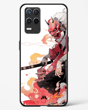 Samurai Devil Glass Case Phone Cover (Realme)