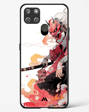 Samurai Devil Glass Case Phone Cover (Realme)