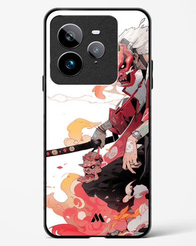 Samurai Devil Glass Case Phone Cover (Realme)