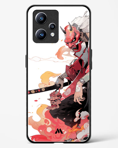 Samurai Devil Glass Case Phone Cover (Realme)