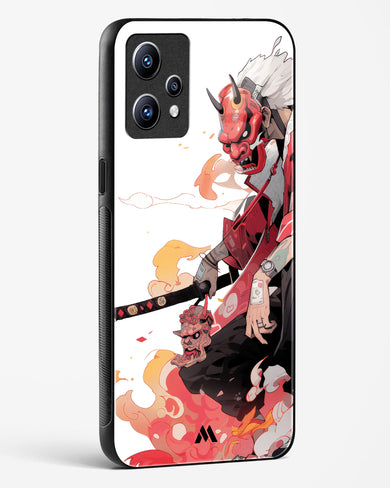 Samurai Devil Glass Case Phone Cover (Realme)