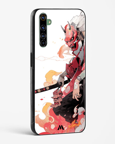 Samurai Devil Glass Case Phone Cover (Realme)