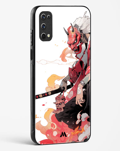 Samurai Devil Glass Case Phone Cover (Realme)