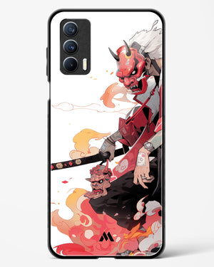 Samurai Devil Glass Case Phone Cover (Realme)