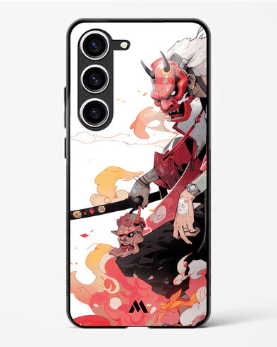 Samurai Devil Glass Case Phone Cover (Samsung)