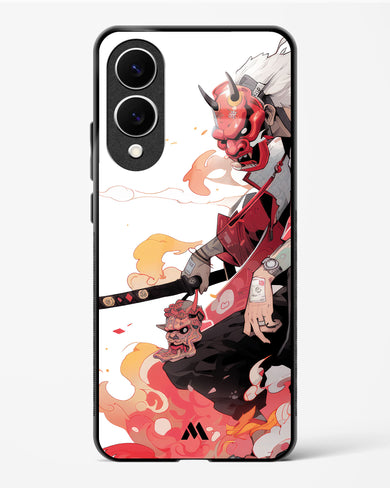 Samurai Devil Glass Case Phone Cover (Samsung)