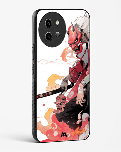 Samurai Devil Glass Case Phone Cover (Vivo)
