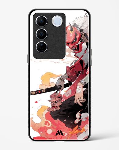 Samurai Devil Glass Case Phone Cover (Vivo)