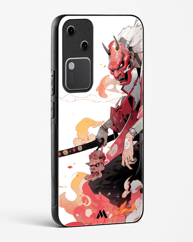 Samurai Devil Glass Case Phone Cover (Vivo)
