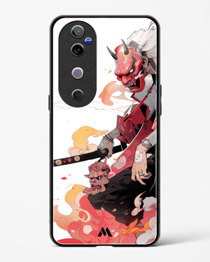Samurai Devil Glass Case Phone Cover (Vivo)