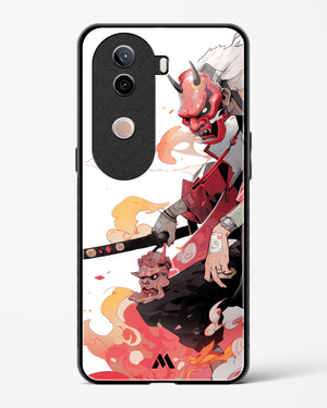 Samurai Devil Glass Case Phone Cover (Vivo)