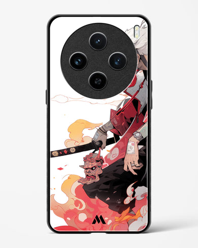Samurai Devil Glass Case Phone Cover (Vivo)