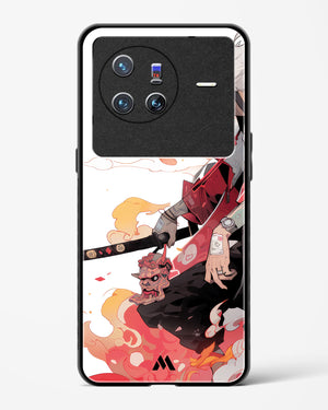 Samurai Devil Glass Case Phone Cover (Vivo)