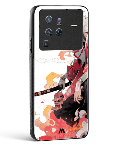 Samurai Devil Glass Case Phone Cover (Vivo)