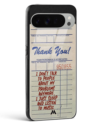 Dont Talk to People Glass Case Phone Cover (Google)