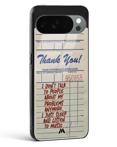Dont Talk to People Glass Case Phone Cover (Google)