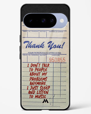 Dont Talk to People Glass Case Phone Cover (Google)
