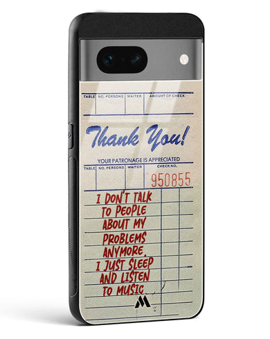 Dont Talk to People Glass Case Phone Cover (Google)