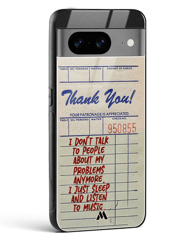 Dont Talk to People Glass Case Phone Cover (Google)