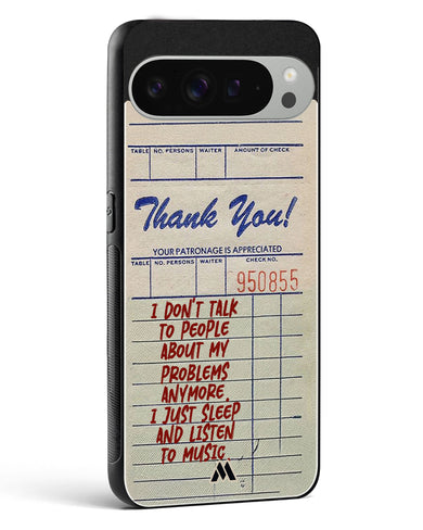 Dont Talk to People Glass Case Phone Cover (Google)