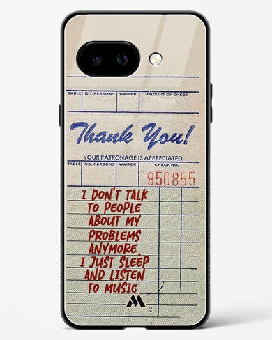 Dont Talk to People Glass Case Phone Cover (Google)