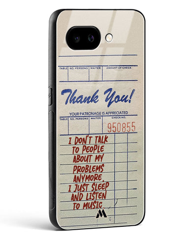 Dont Talk to People Glass Case Phone Cover (Google)