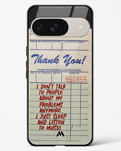 Dont Talk to People Glass Case Phone Cover (Google)