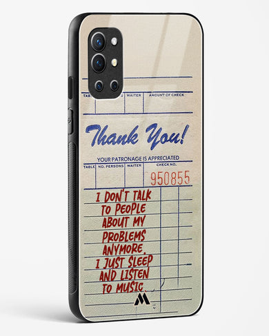 Dont Talk to People Glass Case Phone Cover (OnePlus)