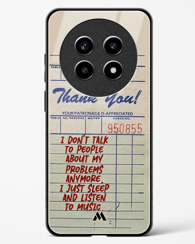 Dont Talk to People Glass Case Phone Cover (Realme)