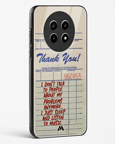 Dont Talk to People Glass Case Phone Cover (Realme)