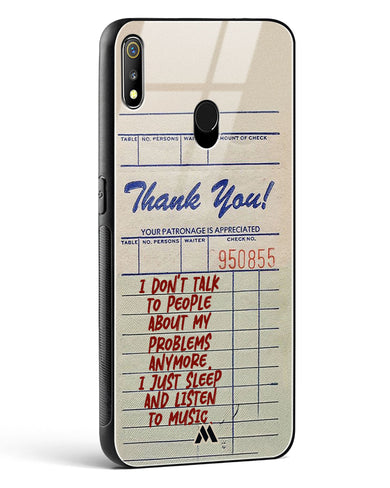 Dont Talk to People Glass Case Phone Cover (Realme)