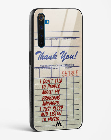 Dont Talk to People Glass Case Phone Cover (Realme)