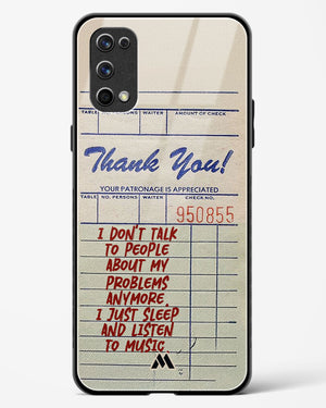 Dont Talk to People Glass Case Phone Cover (Realme)