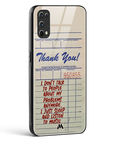 Dont Talk to People Glass Case Phone Cover (Realme)