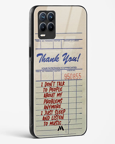 Dont Talk to People Glass Case Phone Cover (Realme)