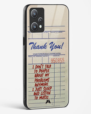 Dont Talk to People Glass Case Phone Cover (Realme)