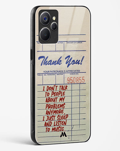 Dont Talk to People Glass Case Phone Cover (Realme)