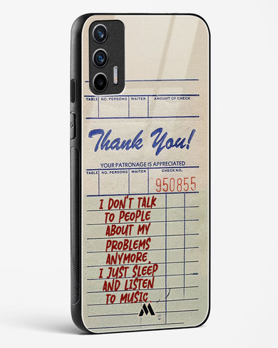 Dont Talk to People Glass Case Phone Cover (Realme)